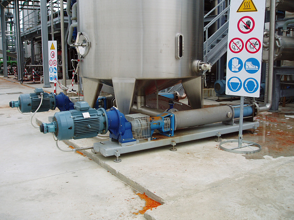 Винтовой насос CSF Inox с частотным управлением